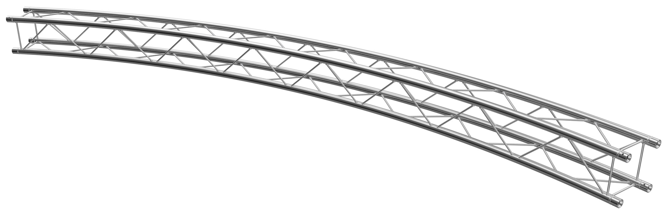 Global Truss Dekotraverse F24 Kreisstück für Ø 7,0 m 45° Dekotraverse aus Aluminium (GT-F24R35-45) Bild-01