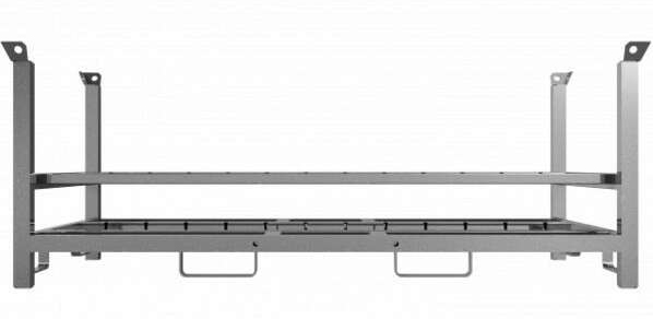 Schake Stapelpalette für Schachtabdeckung Transportpalette für 12 Stück Schachtabdeckungen (SK-3B214-3) Bild-01