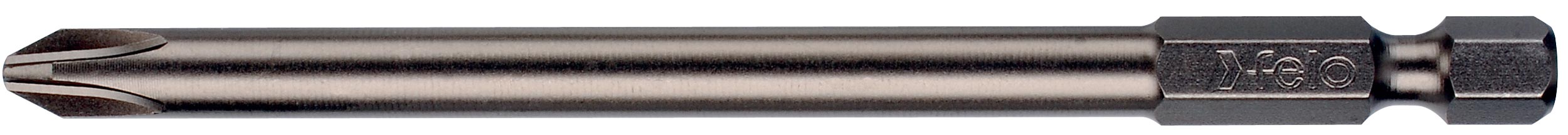 Felo Industrie Bit E 6,3 Kreuzschlitz PH 1 x 100 mm - VE 3 Stück Kreuzschlitz Schrauben Bit Phillips - Industrie Serie (FL-03201810-VE3) Bild-01