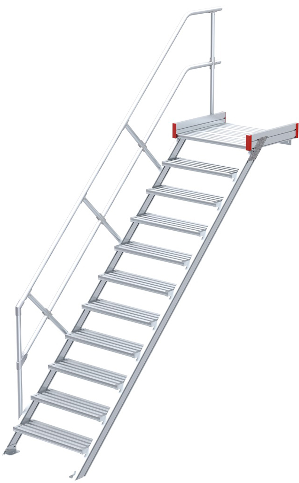 euroline Podesttreppe 45° 11 Stufen - 600 mm