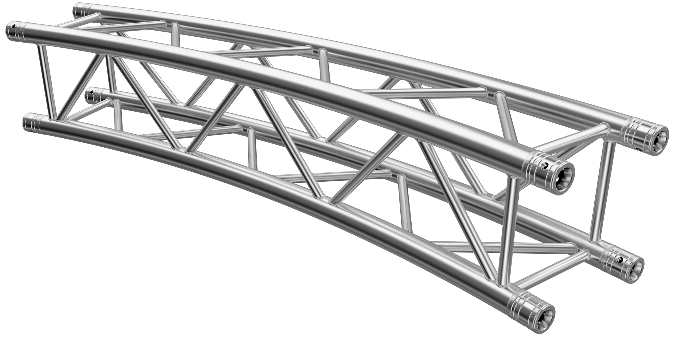 Global Truss Traverse F34 Kreisstück Ø 6,0 m 30° 4-Punkt Traverse aus Aluminium (GT-F34R30-30) Bild-01