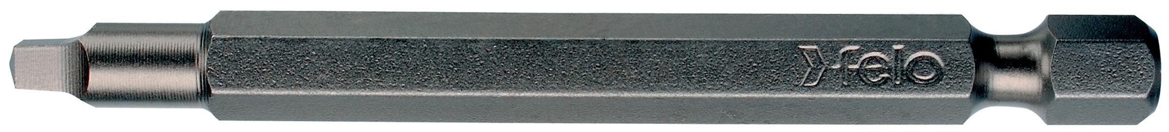 Felo Industrie Bit E 6,3 Vierkant SQ 0 - 1,75 x 73 mm - VE 5 Stück Vierkant Schrauben Bit Robertson - Industrie Serie (FL-03500710-VE5) Bild-01