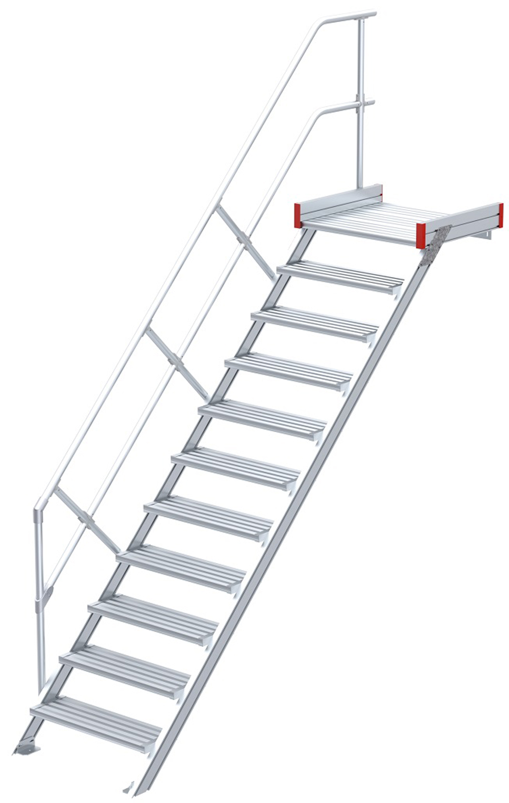 euroline Podesttreppe 45° 11 Stufen - 800 mm