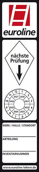 euroline Prüfaufkleber - VE 20 Stück