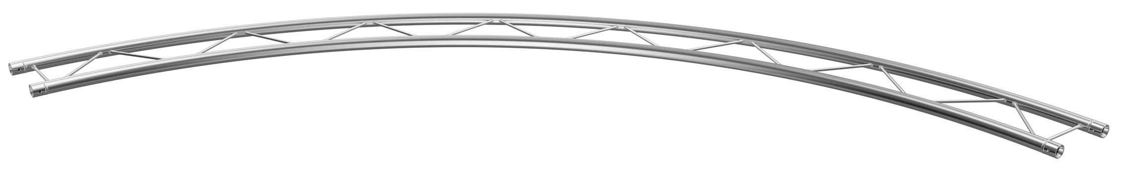 Global Truss Dekotraverse F22 Kreisstück für Ø 4,0 m 90° H Dekotraverse horizontal aus Aluminium (GT-F22R20-90H) Bild-01