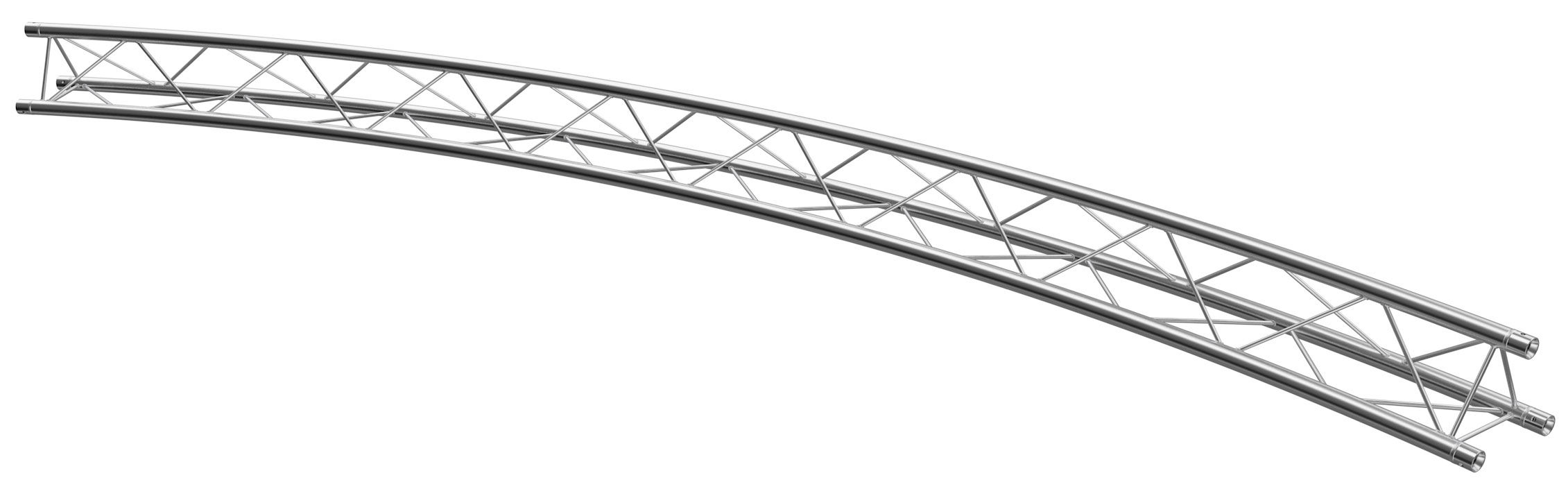 Global Truss Dekotraverse F23 Kreisstück für Ø 8,0 m 60° Dekotraverse aus Aluminium (GT-F23R40-60) Bild-01