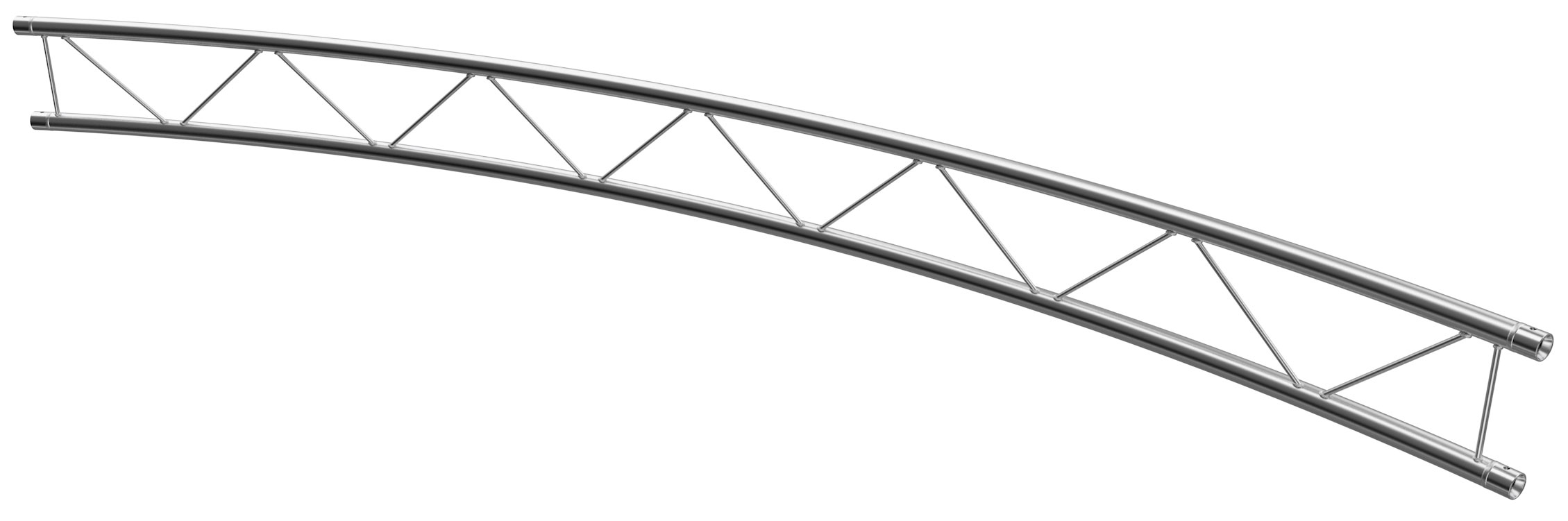 Global Truss Dekotraverse F22 Kreisstück für Ø 7,0 m 45° V Dekotraverse vertikal aus Aluminium (GT-F22R35-45V) Bild-01