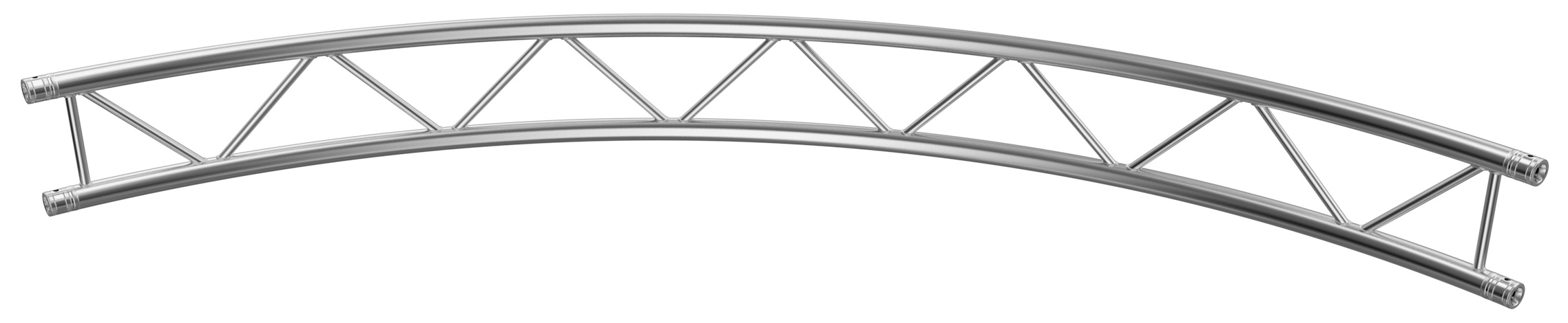 Global Truss Traverse F32 Kreisstück für Ø 4,0 m 90° V 2-Punkt Traverse vertikal aus Aluminium (GT-F32R20-90V) Bild-01