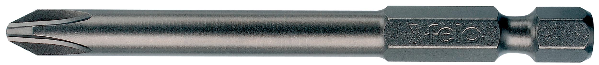 Felo Industrie Bit E 6,3 Kreuzschlitz PH 1 x 73 mm - VE 5 Stück Kreuzschlitz Schrauben Bit Phillips - Industrie Serie (FL-03201710-VE5) Bild-01