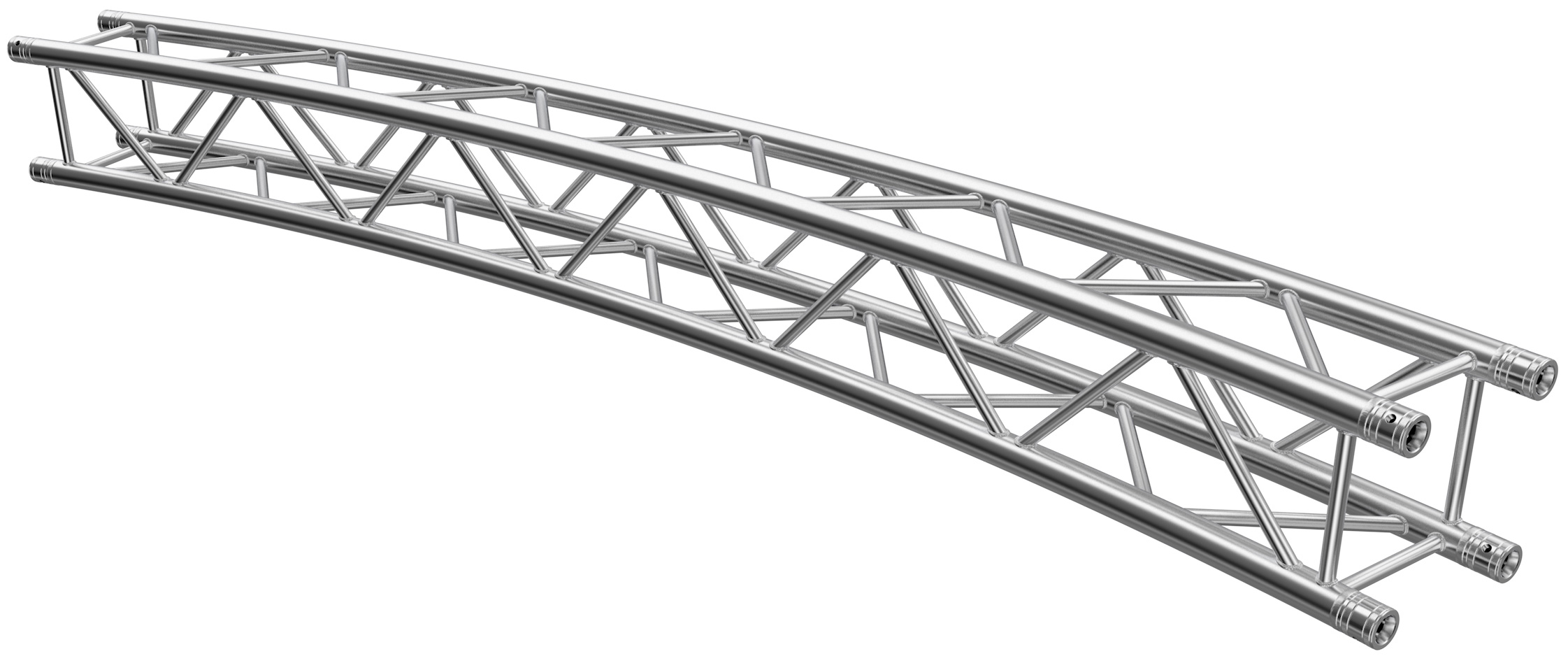 Global Truss Traverse F34 Kreisstück Ø 11,0 m 30° 4-Punkt Traverse aus Aluminium (GT-F34R55-30) Bild-01